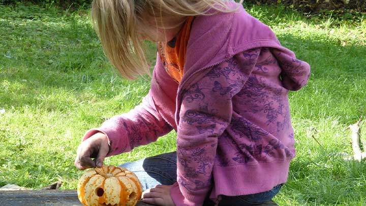 Herbstbasteln: Basteln mit Naturmaterialien