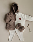 Organic Teddy Jacket - Mocha