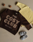 Family Sweatshirt - Chocolate Brown - The Cosy Club