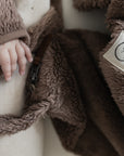 Organic Teddy Mum Bag - Mocha