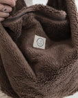 Organic Teddy Mum Bag - Mocha