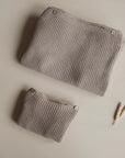 Organic Oversize Knit Pulli - MUM - Caramel
