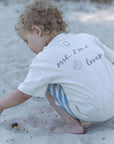 Organic Oversize Shirt - Sand Cookie Lover - SALE