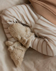 Organic Teddy Booties - Cream
