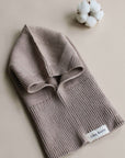 Organic Knit Balaclava - Caramel