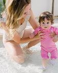 UV Romper - Pink (UV STANDARD 801)