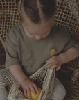 Organic Oversized Shirt - Khaki