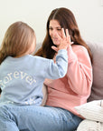 Family Sweatshirt - Dusty Blue - Forever Bonded
