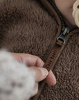Organic Teddy Jacket - Mocha