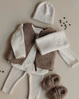 Organic Teddy Vest - Mocha