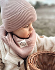 Organic Knit Beanie - Dusty Rose