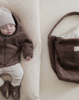 Organic Teddy Jacket - Mocha - SALE