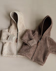 Organic Teddy Jacket - Mocha