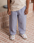 GOTS Organic Lounge Pants - Navy Striped
