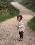 Organic Knit Headband - Chocolate Brown