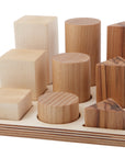 Natural Wooden Sorter Board XL - Montessori