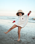 Organic UV Poncho - Sand - UPF50+