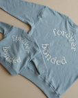 Family Sweatshirt - Dusty Blue - Forever Bonded