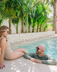 Sustainable MUM Bathing Suit - Caramel