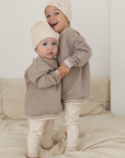 Family Sweatshirt - Caramel