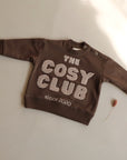 Family Sweatshirt - Chocolate Brown - The Cosy Club