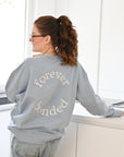 Family Sweatshirt -  MUM - Dusty Blue - Forever Bonded