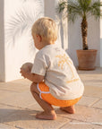 GOTS Organic Oversize Shirt - Cosy Sunshine Club