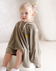 Organic UV Poncho - Khaki - UPF50+