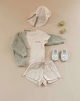 GOTS Organic Knit Cardigan - Seagrass - SALE