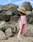 Organic Oversize Shirt - Candy Pink
