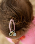 Hair Clips - Bumblebees- Pack of 2