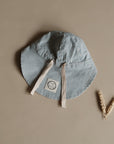Organic Sun Hat - Blue Striped - UPF50+