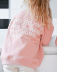 Family Sweatshirt - Dusty Rose - Love Grows