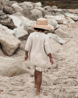 Organic Summer Knit Shorts - Sand
