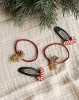 Hair Ties - Christmas Star - Pack of 2