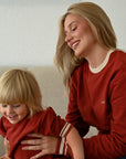 Family Sweatshirt - MUM - Vintage Red
