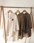 Organic UV Poncho - Khaki - UPF50+