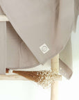 Organic Muslin Swaddle - Caramel - 120x120cm - SALE