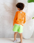 Sustainable UV Shirt - Orange (UV STANDARD 801)