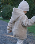 Organic Teddy Jacket - Cream