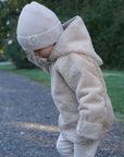 Organic Teddy Jacket - Cream