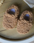 Vegan Shoes -Cosy Roots - Teddy Shoes - Caramel