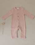 Organic Onepiece - Dusty Rose