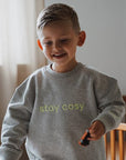 Family Sweatshirt - Grey Melange
