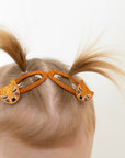 Hair Clips - Tiny Fox - Pack of 2