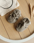 Organic Nicky Booties - Khaki