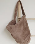 Organic Teddy Mum Bag - Mocha
