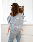 Family Sweatshirt -  MUM - Dusty Blue - Forever Bonded