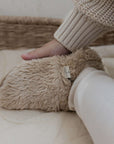 Organic Teddy Shoes - Cream - SALE
