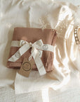 Organic Muslin Swaddle - Walnut - 120x120cm - S A L E